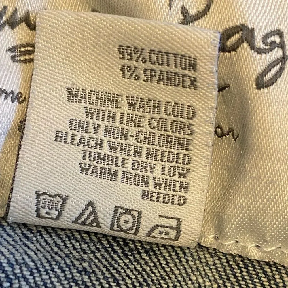 American rag distressed denim jacket  large bohemian jeans fabric lightweight
